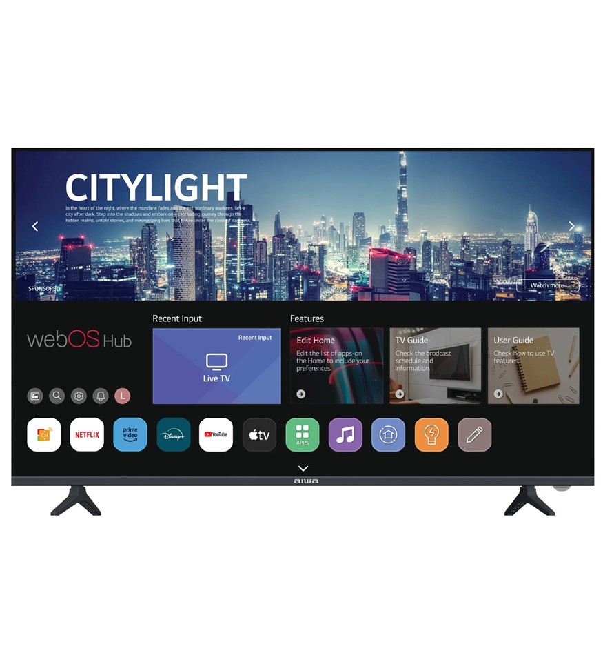 AIWA 43'' FHD Webos QLED Tv AWS4300W NB: need new remote