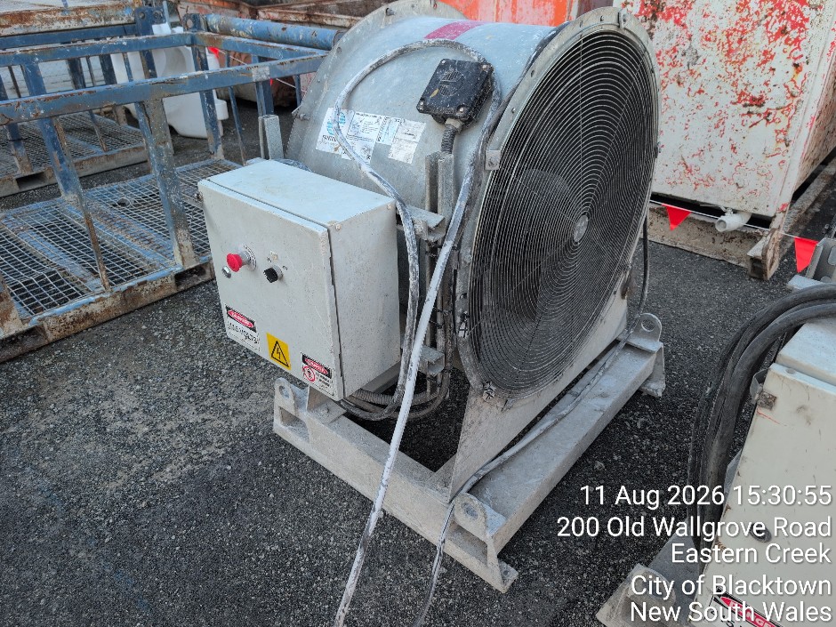 <p>SMALL AXIAL VENTILATION FAN (Site ID: 265)</p>