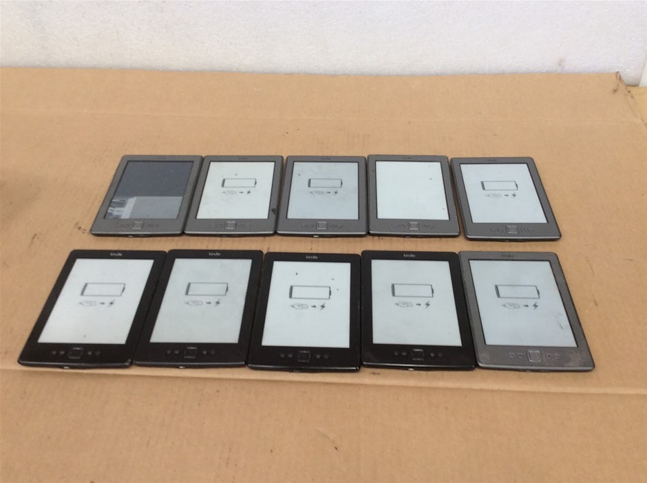 Amazon Kindle E-Reader (Lot of 10)