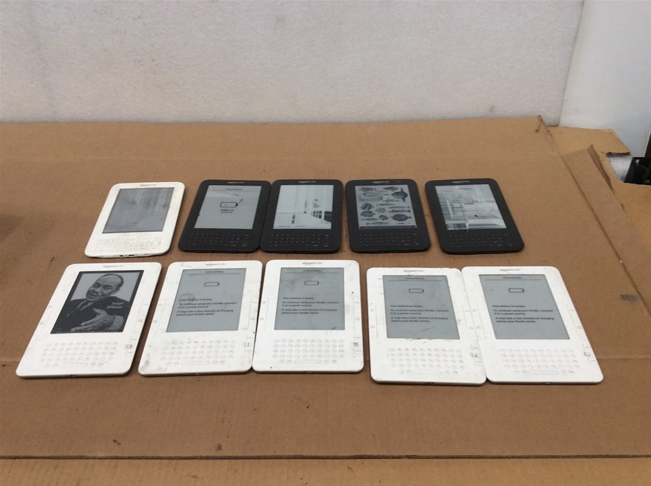 Amazon Kindle E-Reader (Lot of 10)