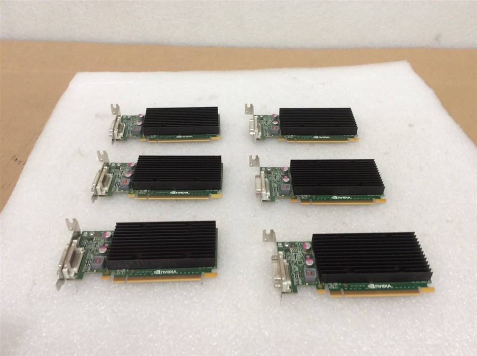 NVIDIA Graphics Cards (Lot of 6)