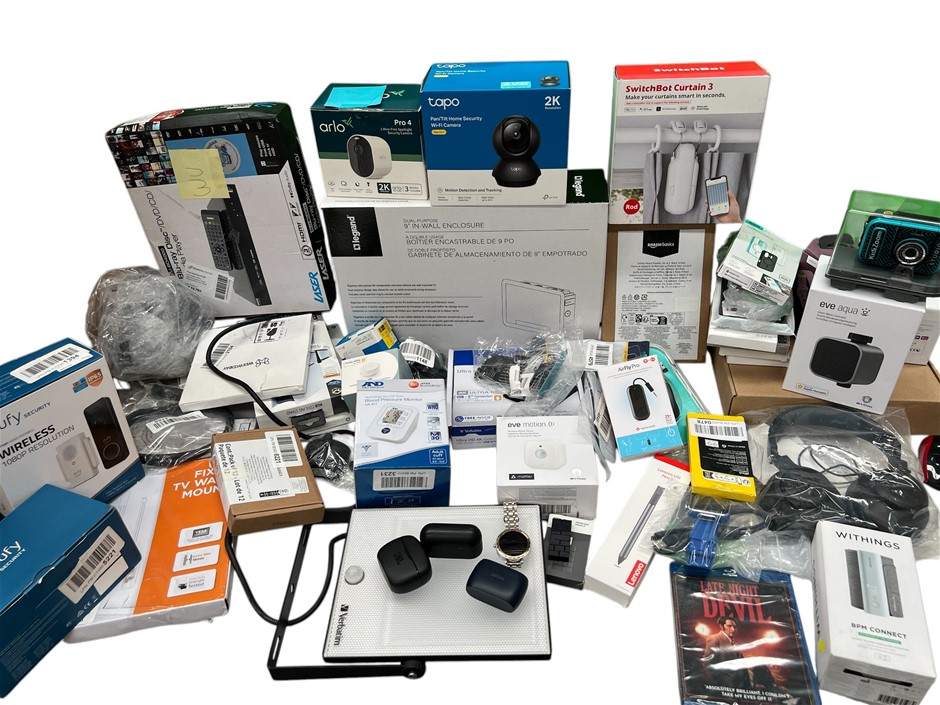 Assorted Electronics & Accessories. (Big Box) NB: Products Are Untested/Con