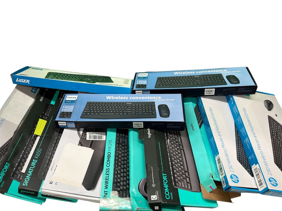 13 x Assorted Keyboards (Big Box)  Includes assorted keyboards from brands
