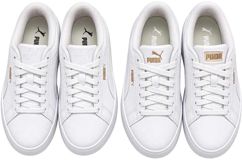 2 PAIRS of PUMA Women's Shoes, Different Style, 1 US6 & 1 US7, No box.