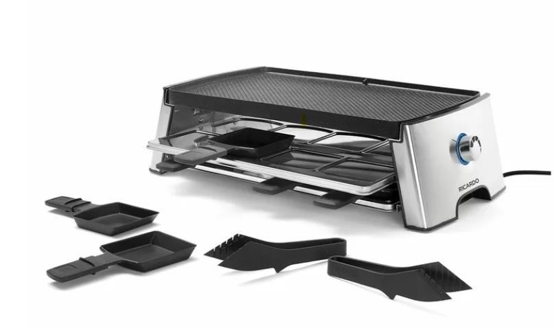 RICARDO The Rock Reversible Raclette Party Grill.