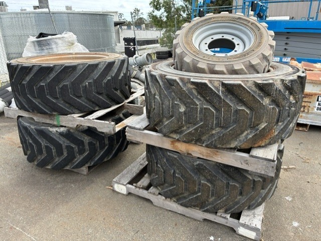 5x Used Access Wheels - To suit Genie Z135/ Z34 Boom Lifts - Burleigh Heads