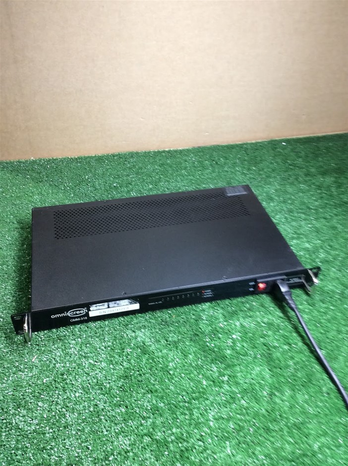 Omniscreen OMM-318 Rackmount Signal Processing Unit