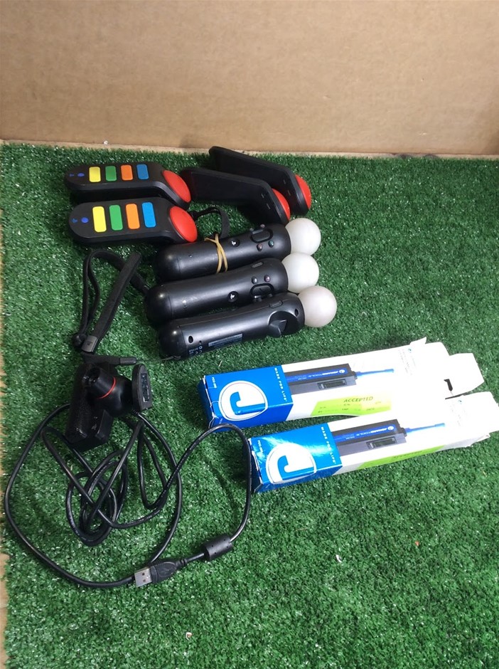 Sony PlayStation Move Motion Controllers And Gaming Accessories