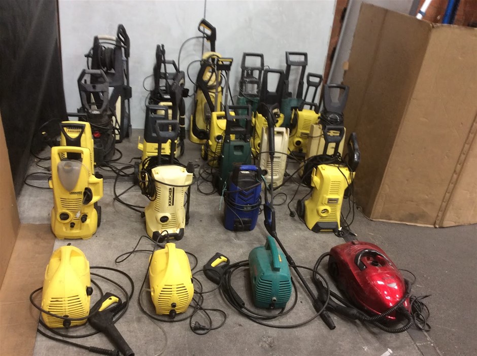 Mixed Brand Pressure Washers & Steam Cleaners