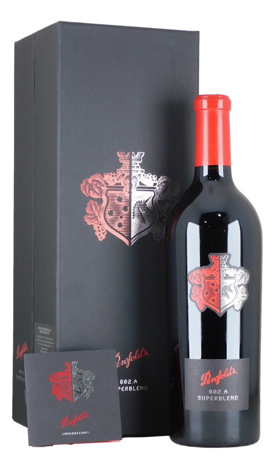 Penfolds 802.A Superblend 2018 (1x 750mL), Aus.