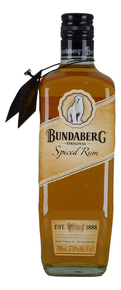 Bundaberg Original Spiced Rum (1x 700mL), QLD.