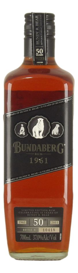 Bundaberg Rum 1961 Rum (1x 700mL), QLD.