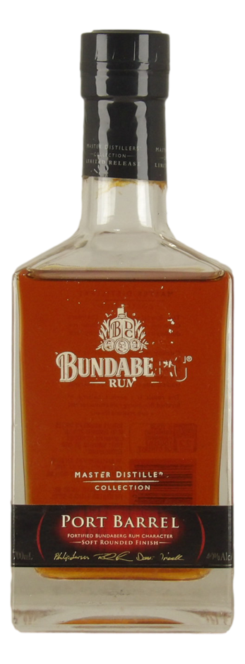 Bundaberg Rum Master Distillers Port Barrel Rum (1x 700mL), QLD.