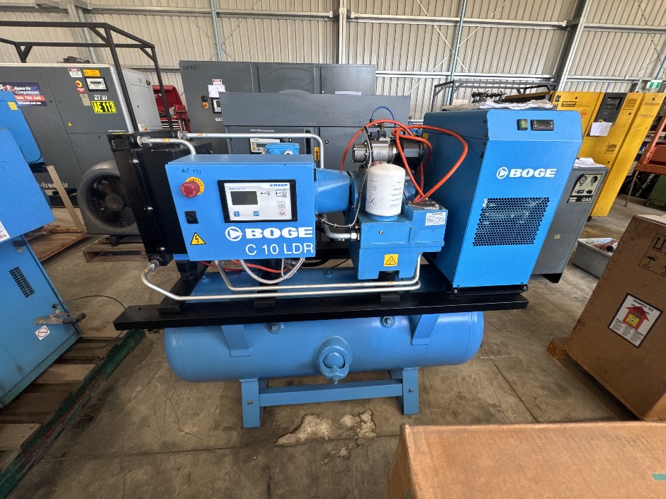 Boge C10 LDR Compressor/Dryer/Receiver Tank
