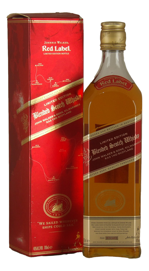 Johnnie Walker Red Label 100th Annive L/E Blended Scotch Whisky (1x 700mL)