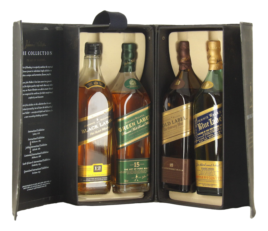 Johnnie Walker The Collection Set (4x 200mL) Scotland