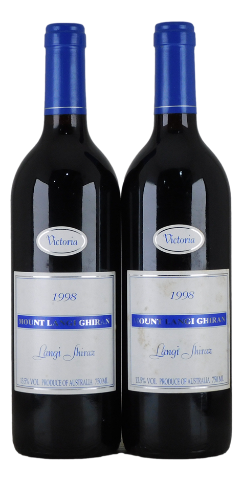 Mount Langi Ghiran Shiraz 1998 (2x 750mL), VIC.