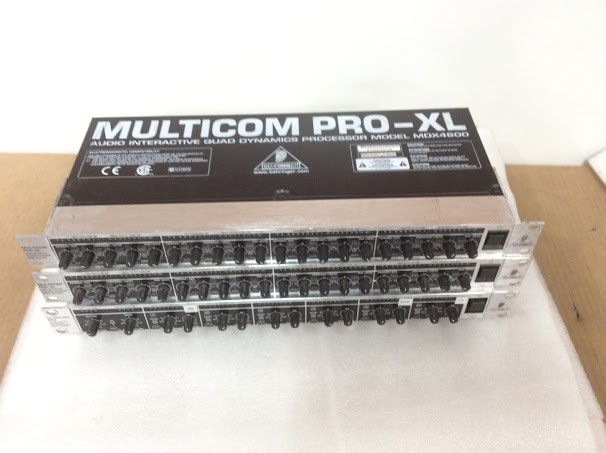 Behringer ULTRALINK PRO MX882 8 Channel Splitter/Mixer&Behringer MULTICOM