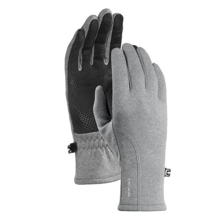 HEAD Women's Sensatec Touchscreen Running Gloves, Size S, Grey (Gray).  Buy