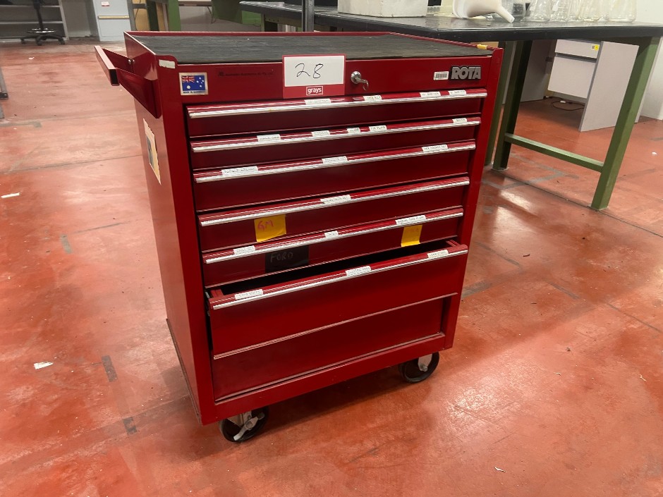 ROTA 5-drawer tool chest