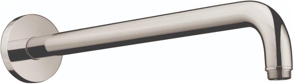 hansgrohe Replacement 9-inch Modern Rain Shower Showerarm in Polished Nicke