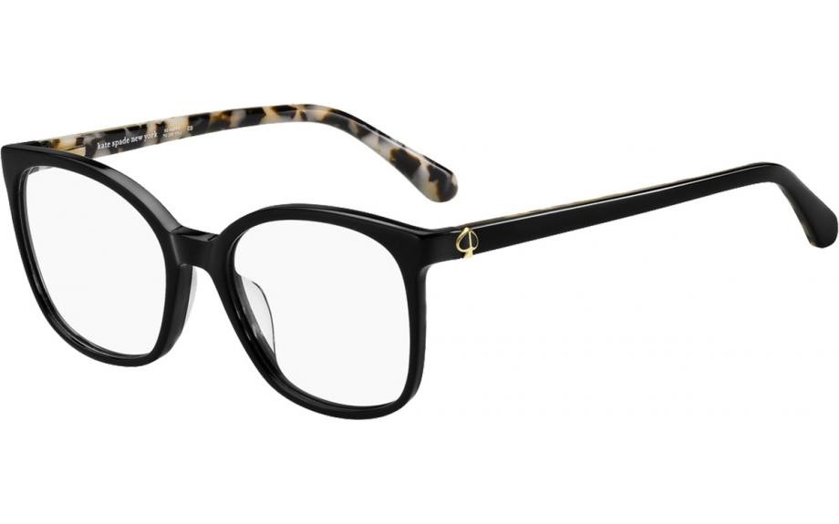 KATE SPADE Maci Glasses Frames, 52-18-140, Black (807).  Buyers Note - Disc