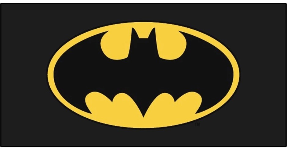 FRANCO Kid's Super Soft 100% Cotton Beach Towel, 28" x 58", Batman, 41879S.
