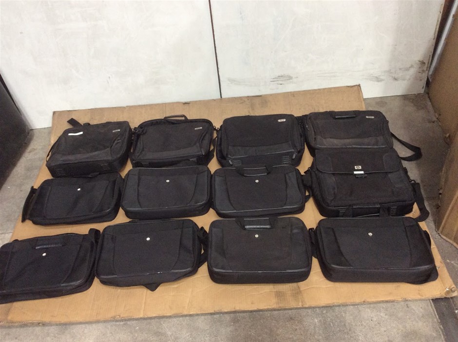 HP Mixed Model Laptop Carry Bags (Lot of 12)