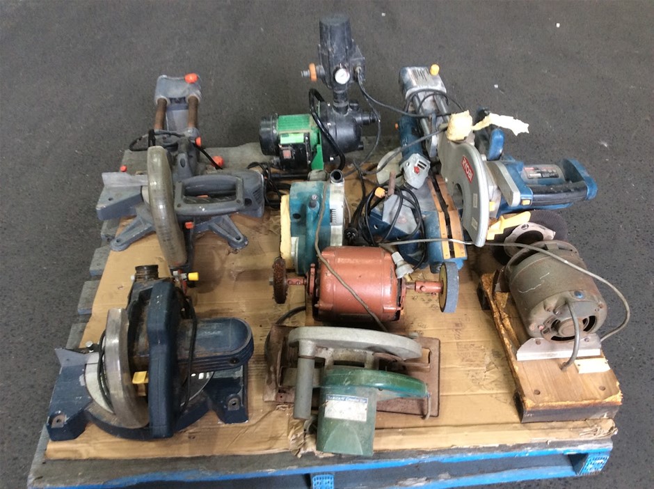 Mixed Brand Power Tools And Workshop Equipment