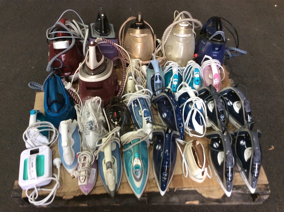 Mixed Brand Steam Irons And Garment Steamers