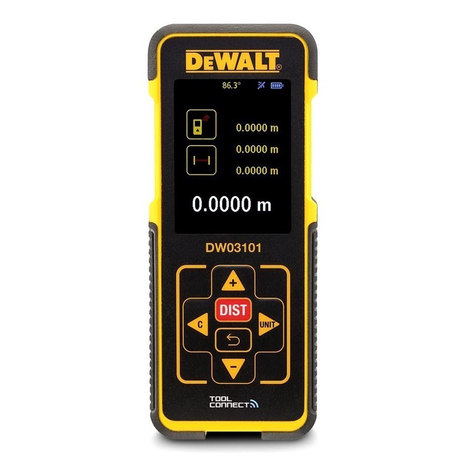 DeWALT 100M Tool Connect Laser Distance Measurer.