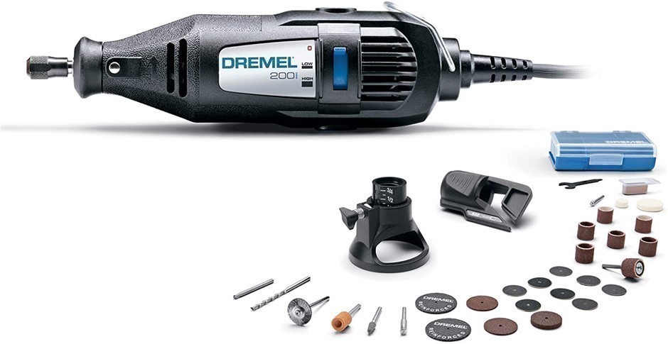 DREMEL 200 Rotary Tool 125 W Multi Tool Kit.