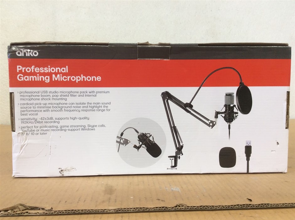 Anko Professional Gaming USB Microphone Kit - New Unboxing