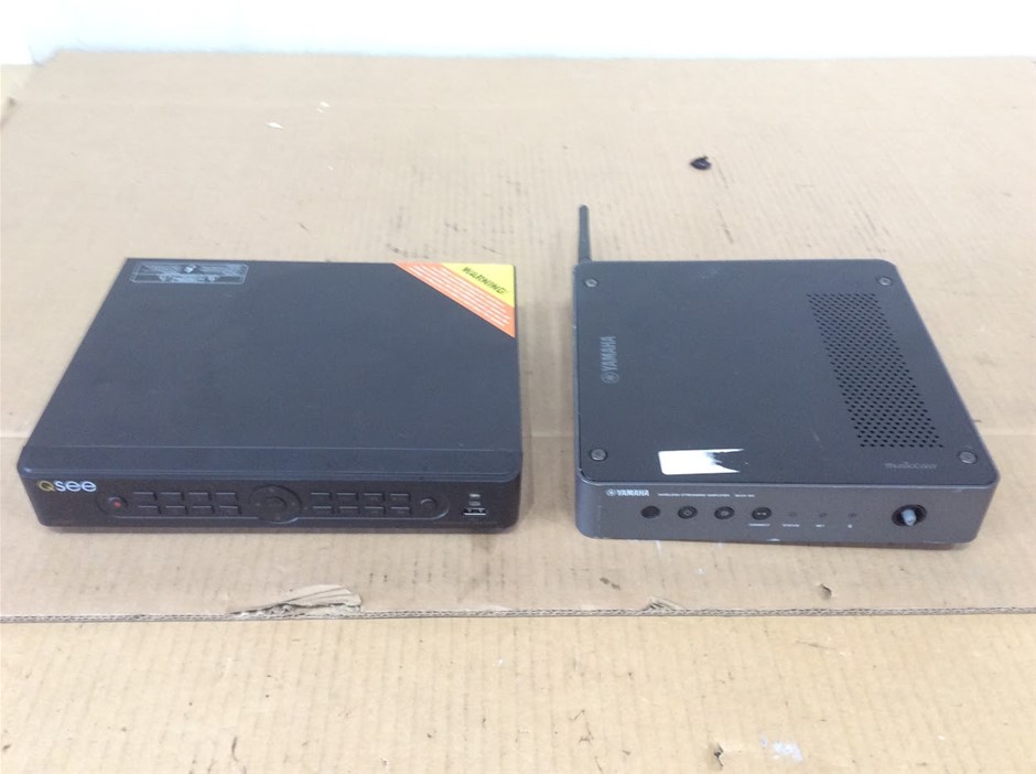Yamaha WXA-50 Wireless Streaming Amplifier & Q-See QT454 4-Channel H.264DVR