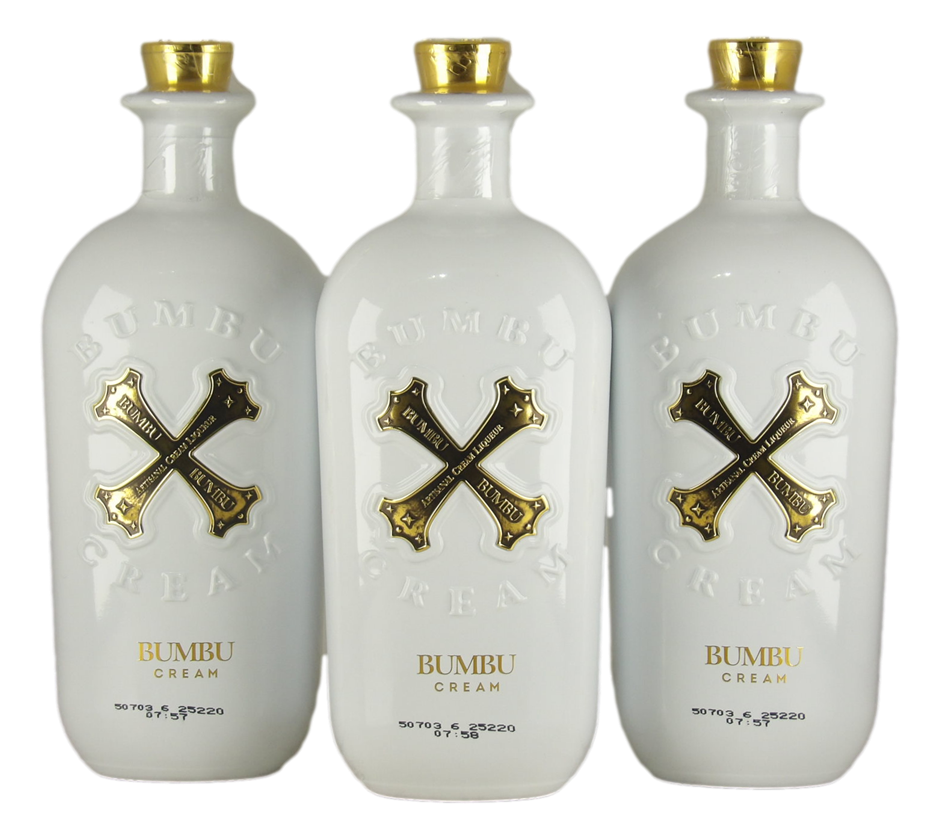 Bumbu Cream Rum Artisanal Cream Liqueur (3x 700mL) Panama