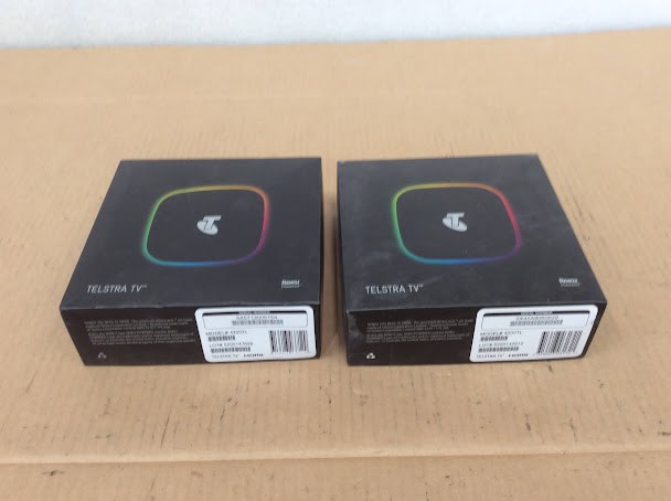 Telstra TV 4200TL Media Streaming Box - New (Lot of 2)
