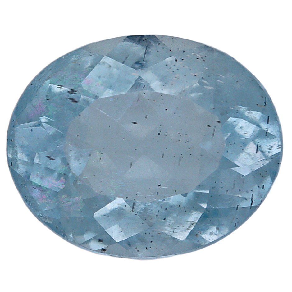 2.96 Carats Blue Aquamarine