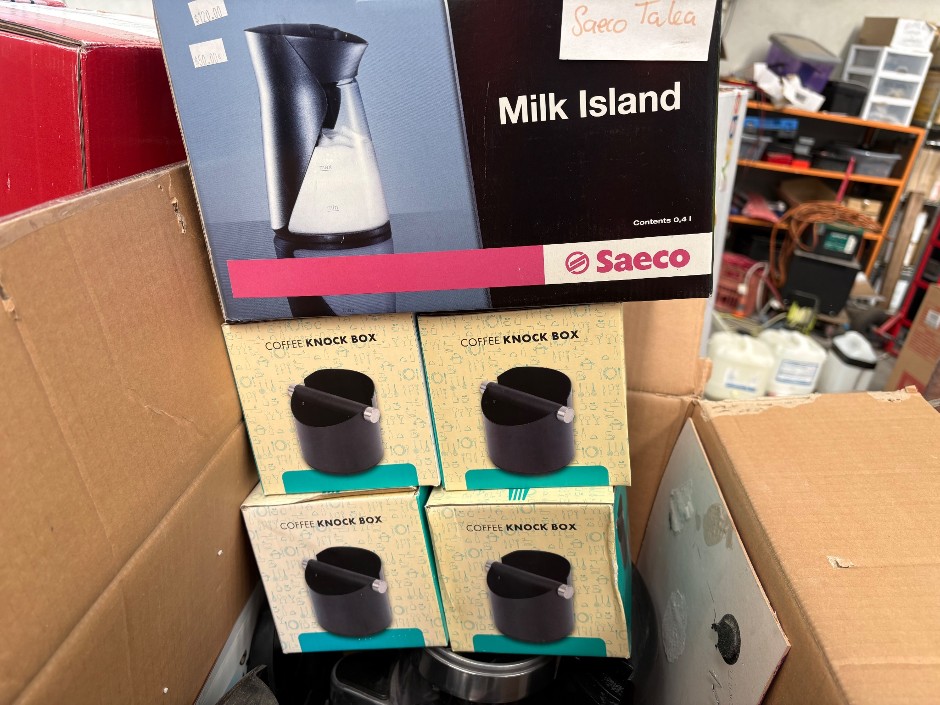 Assorted Coffee Machine Accessories & Equipment — Mixed Lot