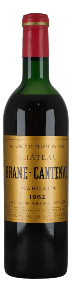 Chateau Brane-Cantenac Margaux Grand Cru 1962 (1x 750mL), France.