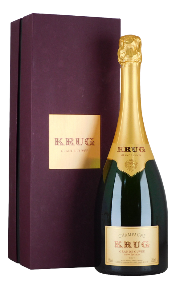 Krug Grand Cuvee Champagne (1x 750mL), France.