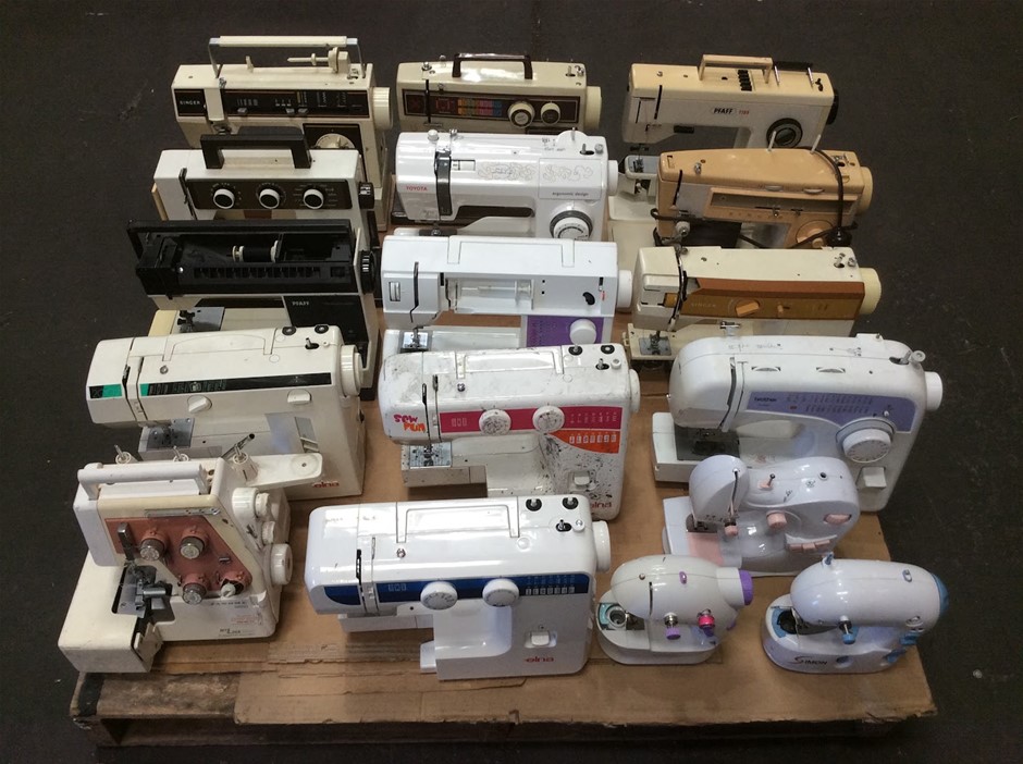 Mixed Brands Assorted Sewing Machines