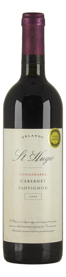 St Hugo Cab Sav 1999 (Gold Medal) (1x 750mL).Coonawarra