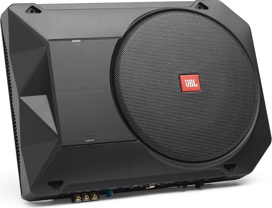 JBL BassPro SL2 Active Underseat Car Subwoofer with Built in Amplifier - Un