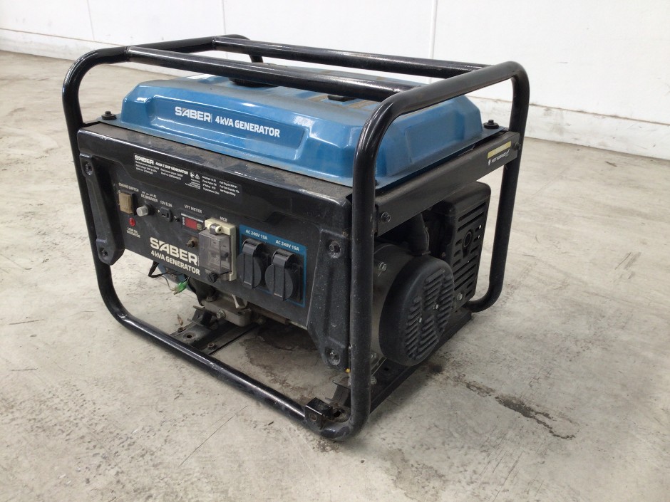 Saber 4kVA Portable Generator