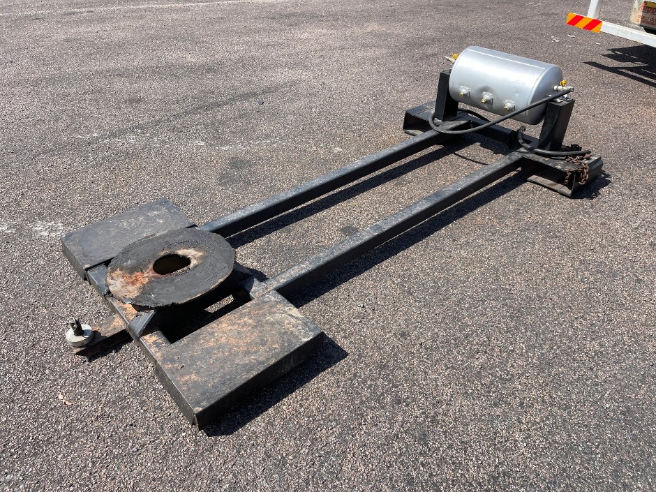 Forklift Semi Trailer Dolly Pull attachment