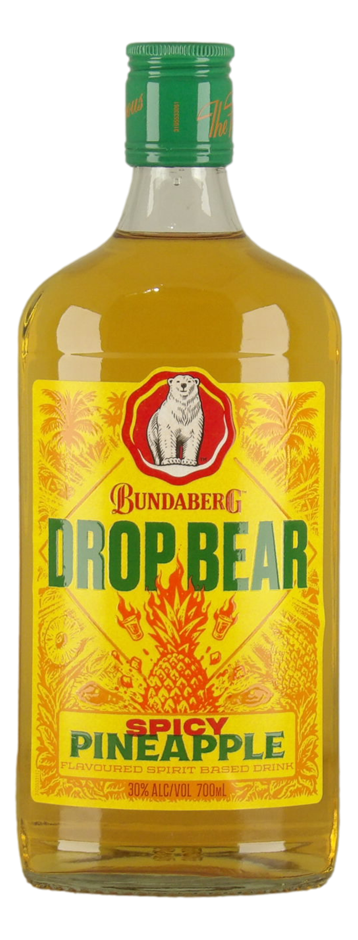 Bundaberg Spicy Pineapple Drop Bear (6x 700mL). QLD.