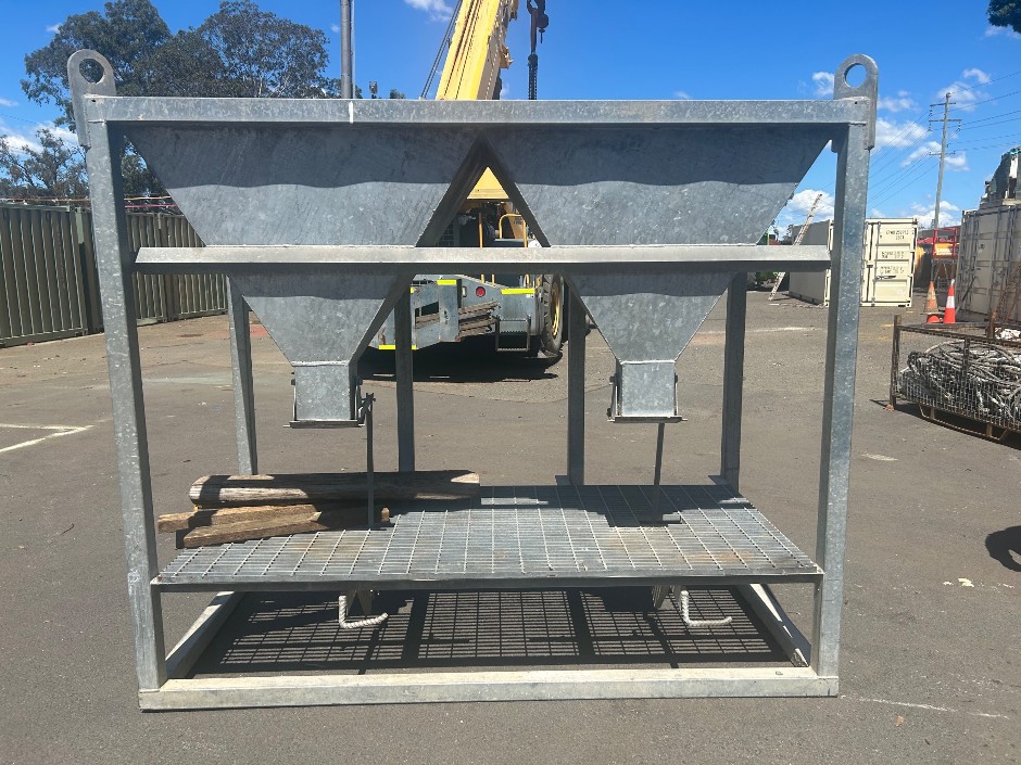 Twin Hopper Sand Bag / Bulk Material Filling System