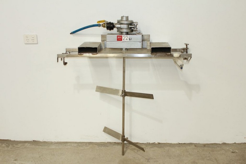 Pneumatic IBC Mixer with Stainless Steel Bridge Flameproof