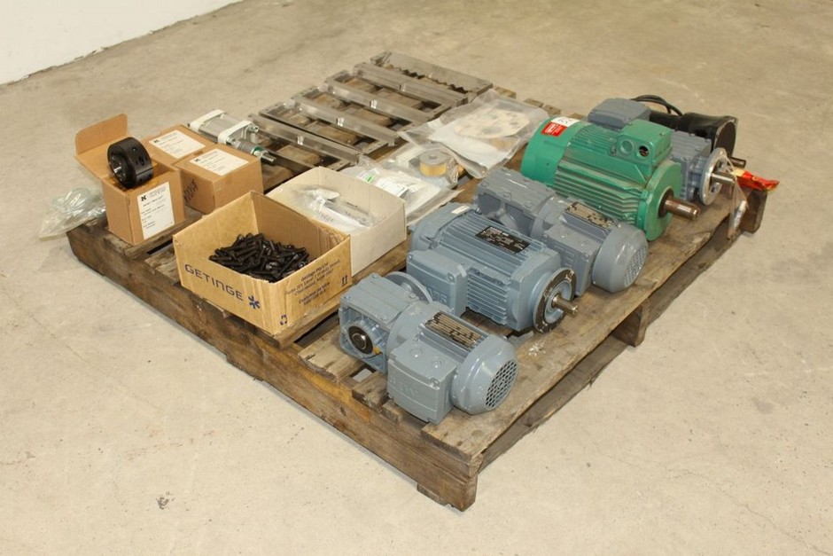 Quantity of Electric Motors & Bolts and Stainless Steel Frames