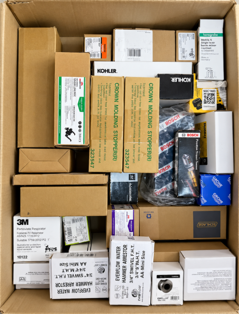 Assorted Branded Plumbing, Hardware & Home Improvement Parts – KOHLER, BOSC